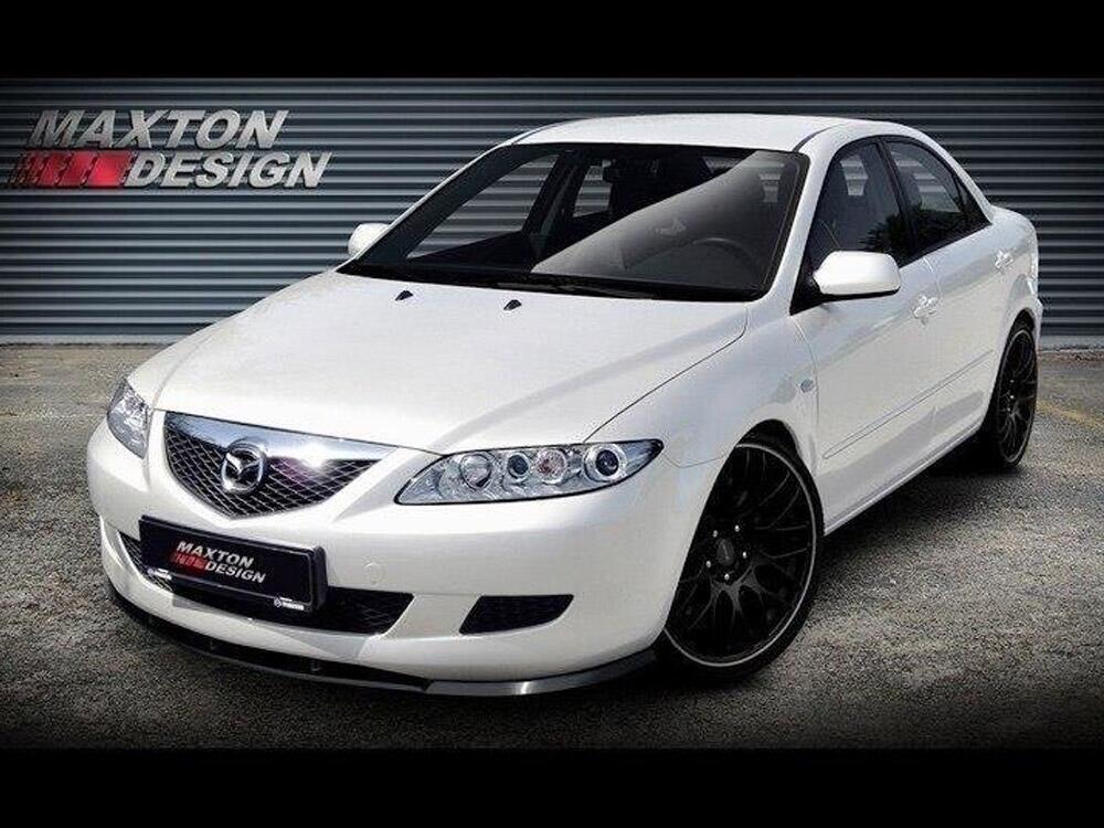 Front Splitter Mazda 6 MK1 Preface Model (2002-2005) - Textured