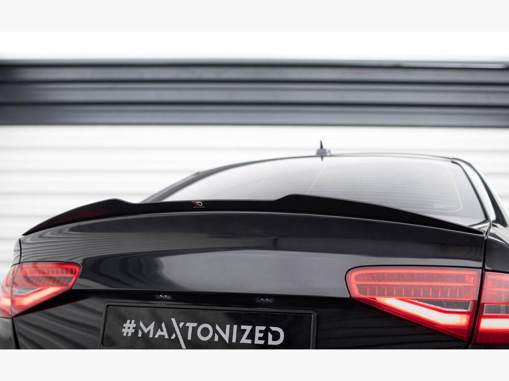 Spoiler CAP Audi S4 B8 Facelift Sedan - Textured