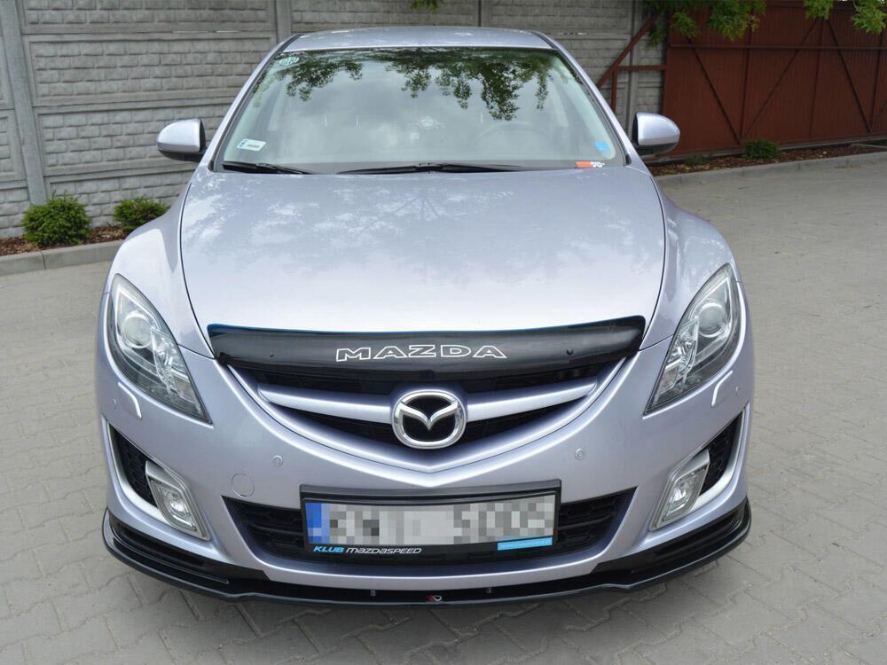 Front Splitter Mazda 6 Mk2 Sport Hatch (GH-series) Pre-facelift (2008-2010) - Carbon Look