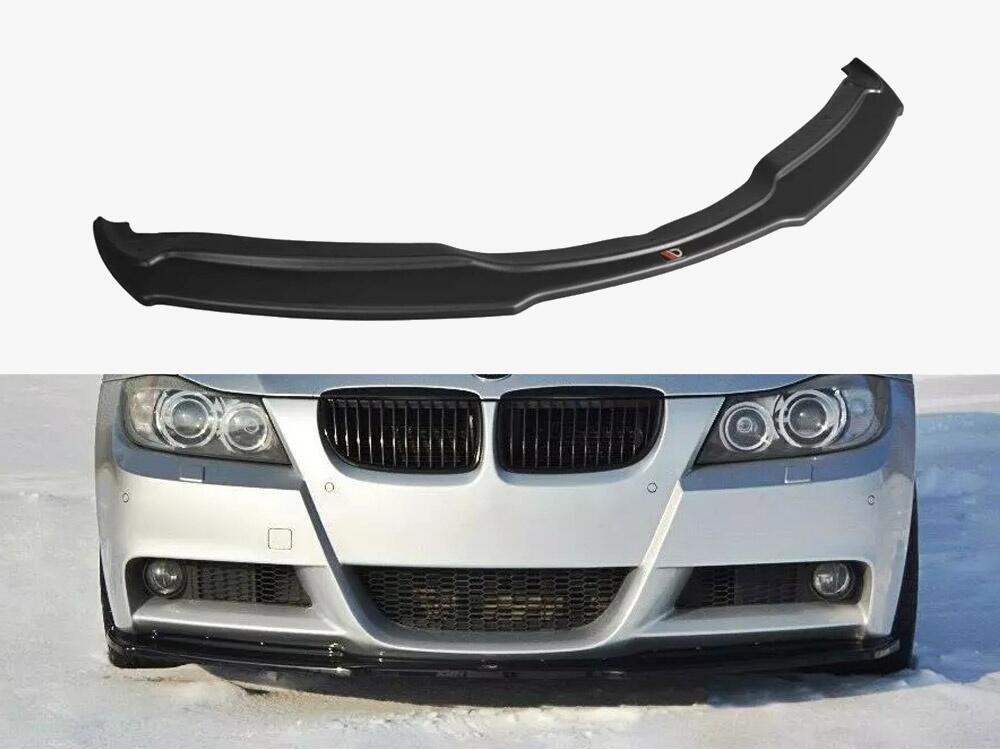 Front Splitter V.1 BMW 3 E90 M-Sport (2004-2008) - Carbon Look