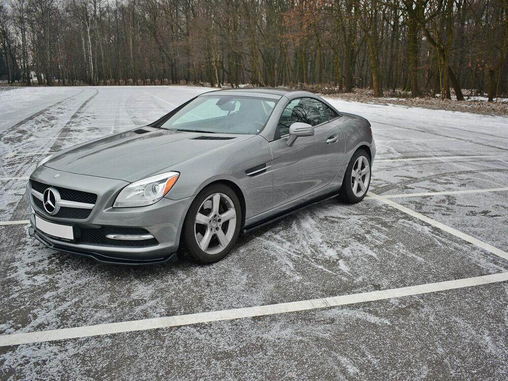 Side Skirts Splitters Mercedes-benz SLK R172 Standard (2011-2015) - Textured
