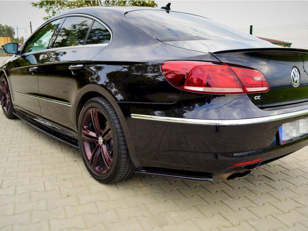 Rear Side Splitters Volkswagen CC R-Line - Textured