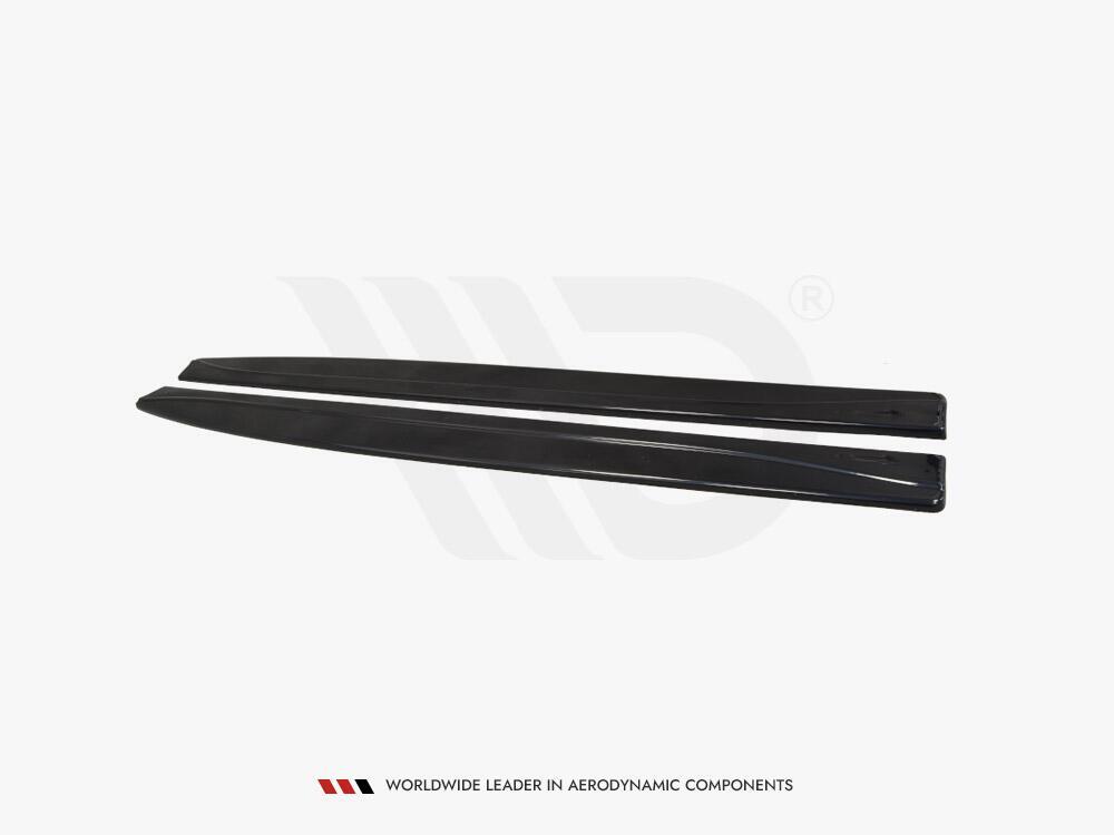 Side Skirts Diffusers V.1 BMW M4 F82 - Textured