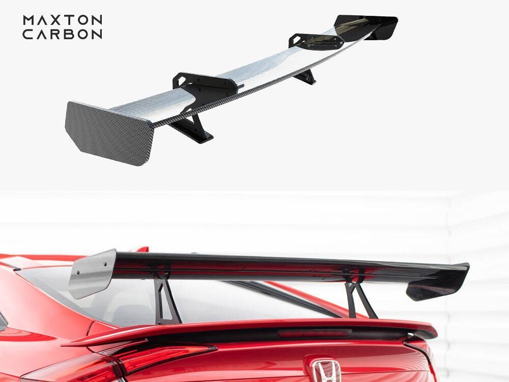 Carbon Spoiler With Upper Swan Mounting Honda Civic SI Mk10