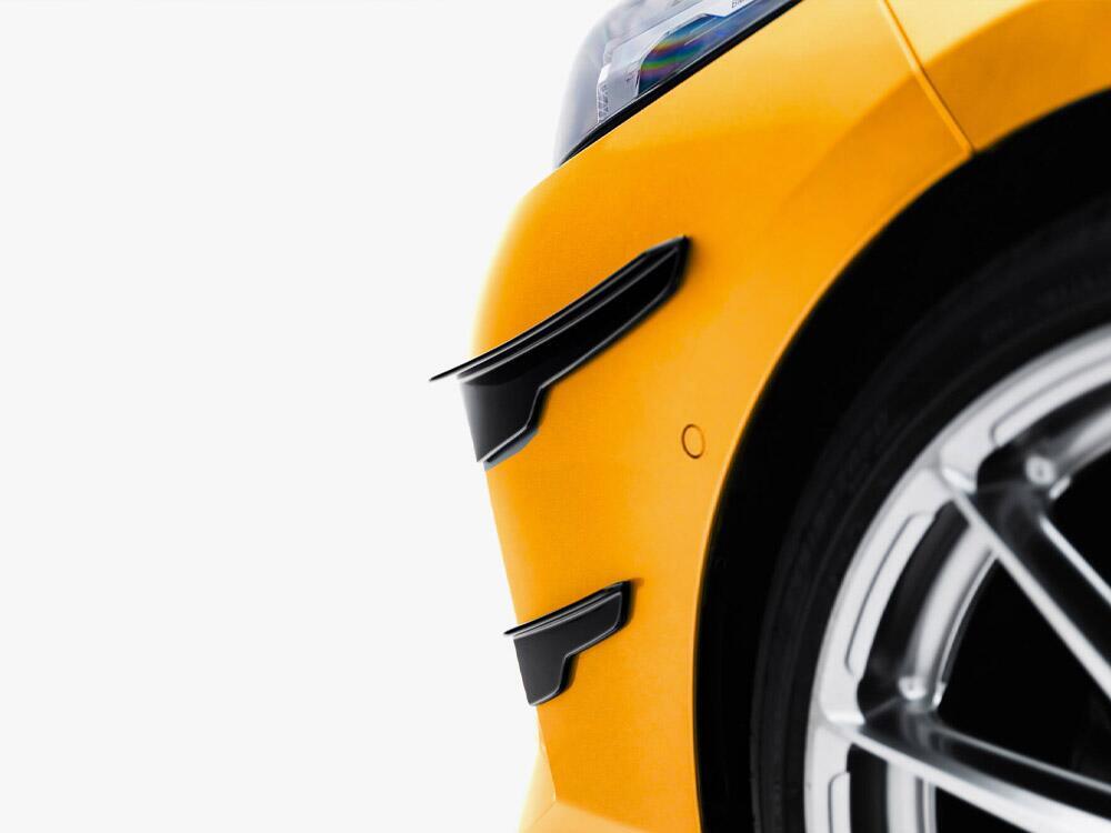 Front Bumper Wings (Canards) BMW 1 M-Pack F70