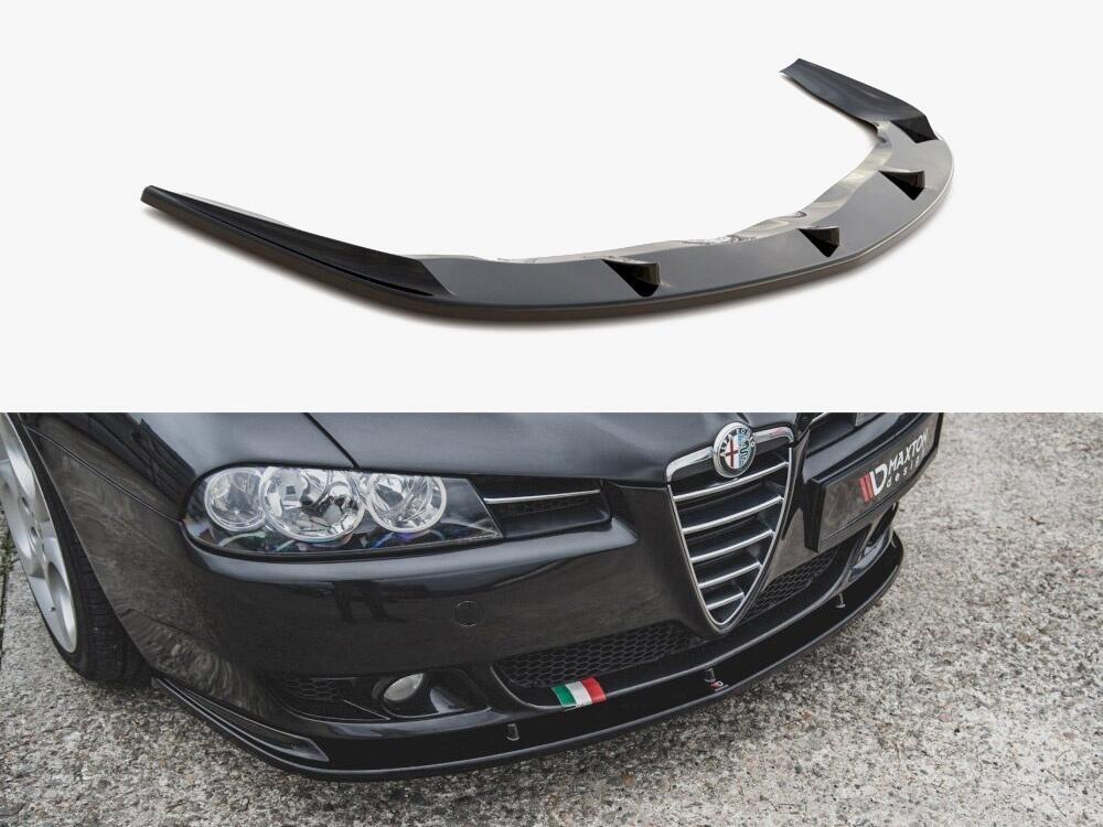 Front Splitter Alfa Romeo 156 Facelift (2003-2006) - Textured