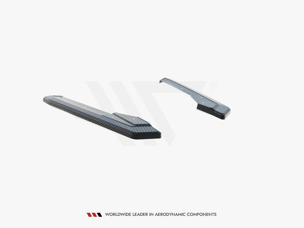 Prepreg Carbon Fiber Rear Side Splitters Audi RS6 C8