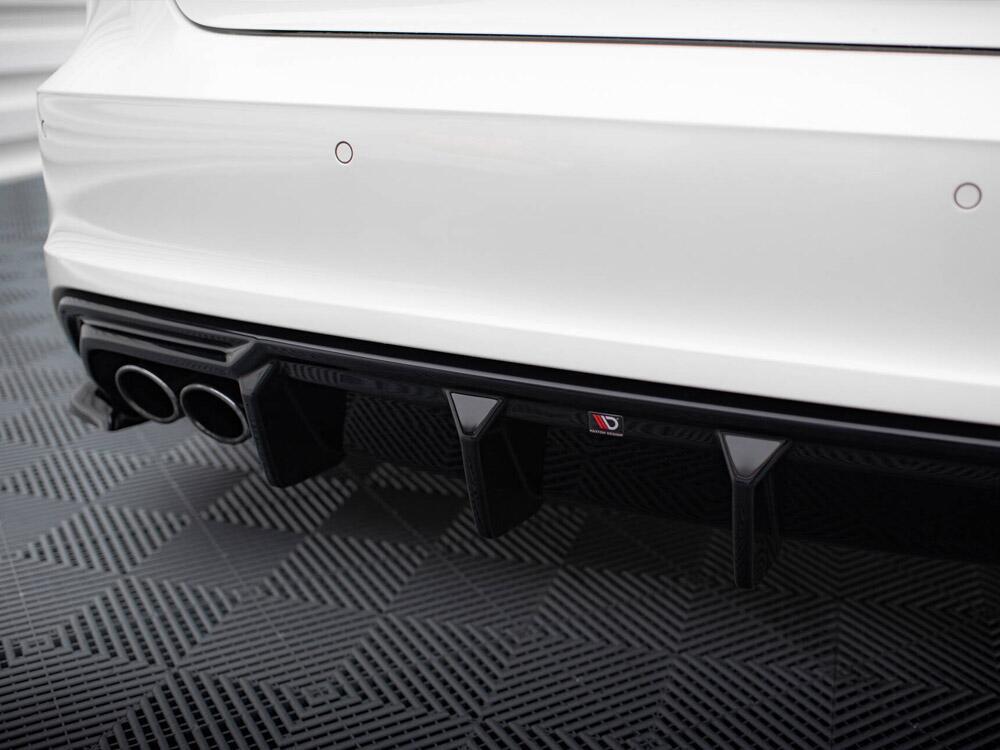 Rear Valance Audi A3 S-Line Sportback 8V (Version with dual exhausts tips on one side)