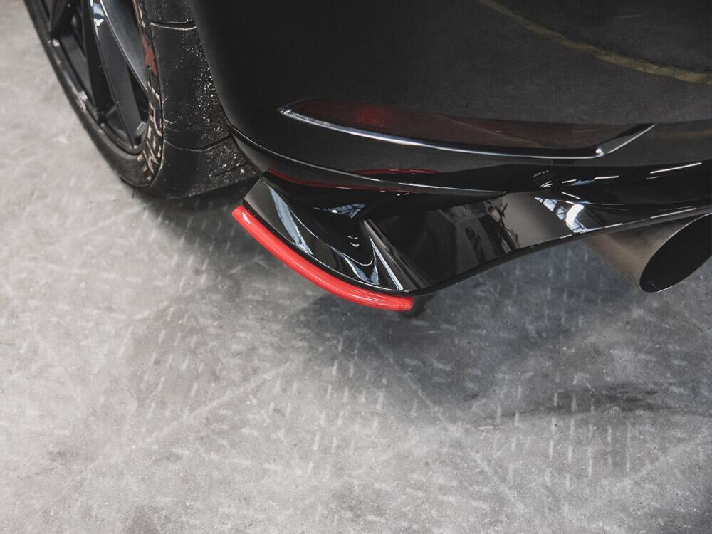 Rear Side Splitters VW Golf 7 GTI TCR - Carbon Look