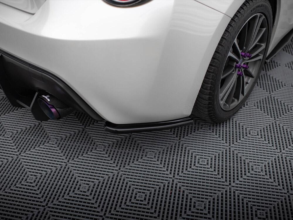 Rear Side Splitters V.1 Subaru BRZ Mk1 / Mk1 Facelift - Carbon Look