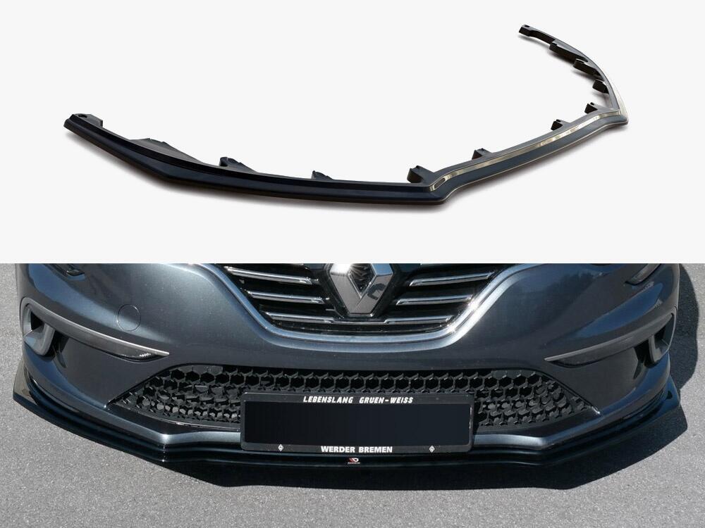 Front Splitter Renault Megane MK4 Gt-line (2016-) - Carbon Look