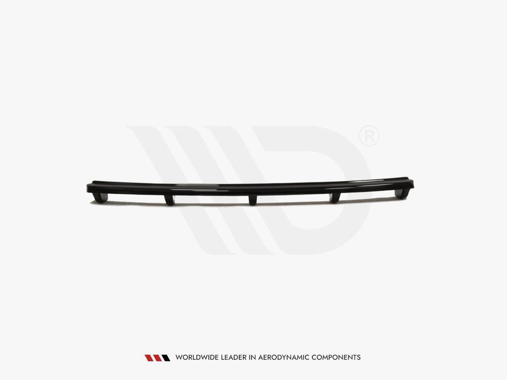 Central Rear Splitter (Vertical Bars) Audi TT S 8J - Carbon Look