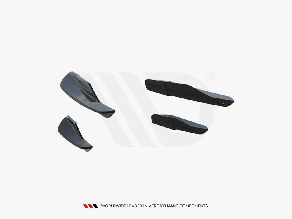 Front Bumper Wings (Canards) Volkswagen Golf GTI Clubsport Mk8 Facelift