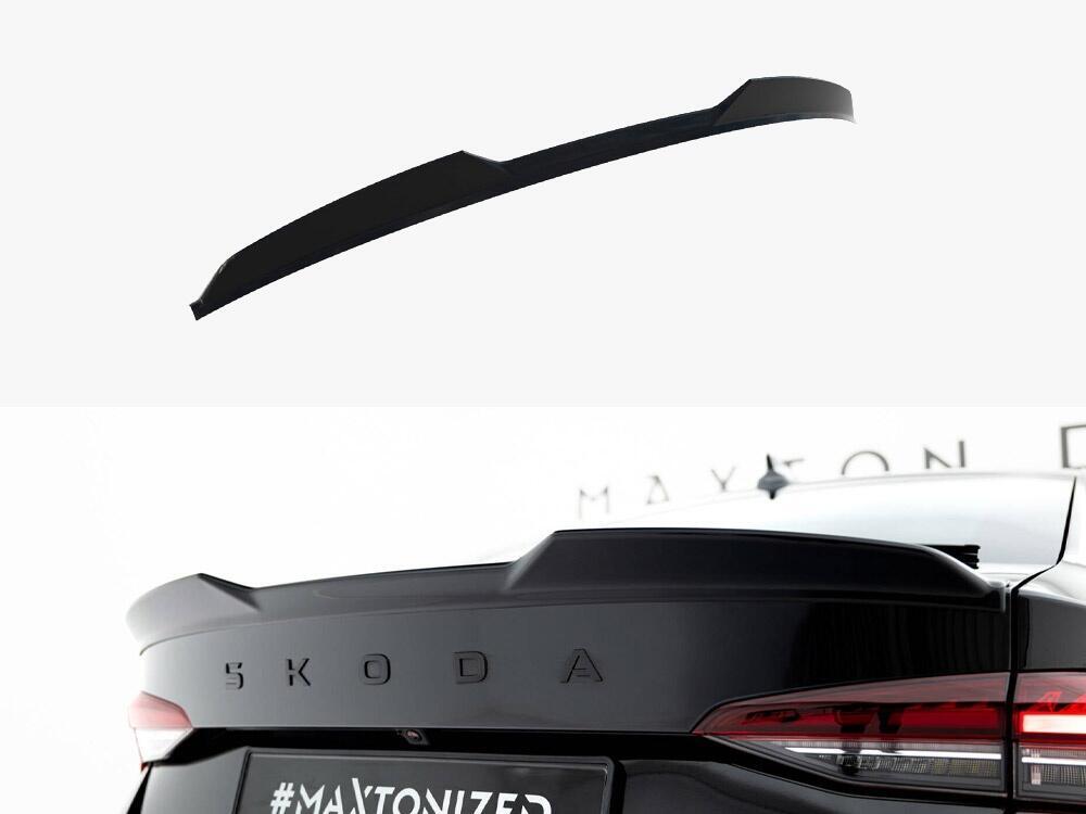 Spoiler CAP 3D Skoda Octavia RS / Sportline / Standard Liftback MK4 / Mk4 Facelift
