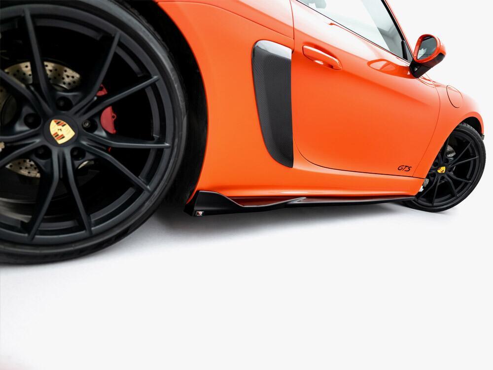 Side Skirts Diffusers V.2 Porsche 718 Cayman GTS 982c