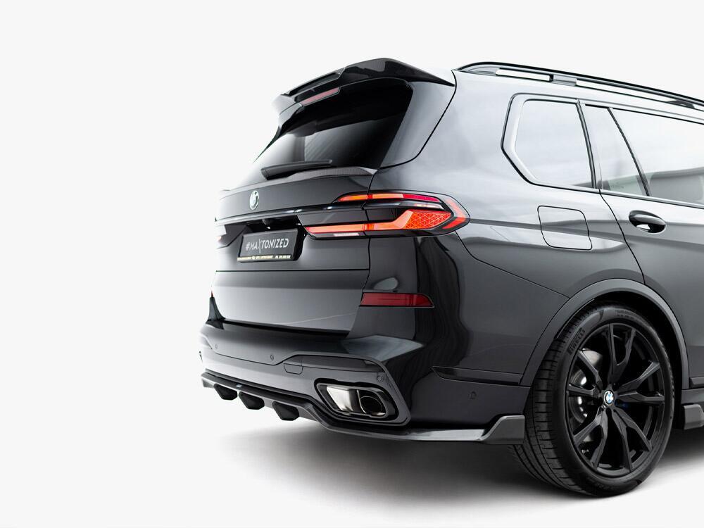 Prepreg Carbon Fiber Tailgate Spoiler (Lower) BMW X7 M-Pack G07 Facelift