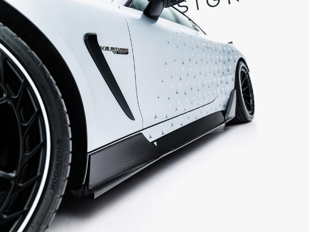 Prepreg Carbon Fiber Side Skirts Mercedes-AMG GT 63 / 55 / 63 S E Performance C192