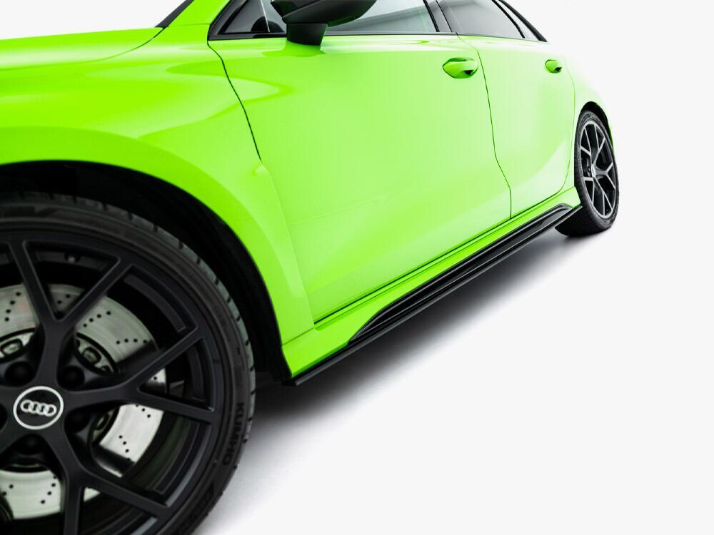 Street PRO Side Skirt Diffusers Audi RS3 Sportback 8Y Facelift