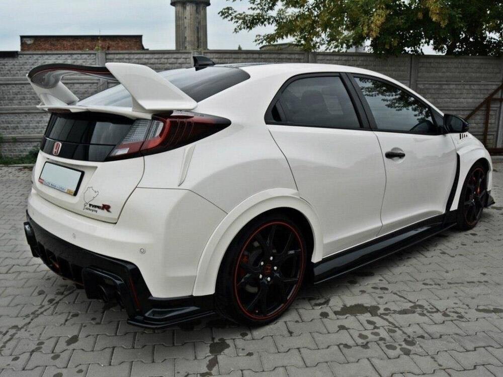 Rear Side Splitters Honda Civic IX Type R