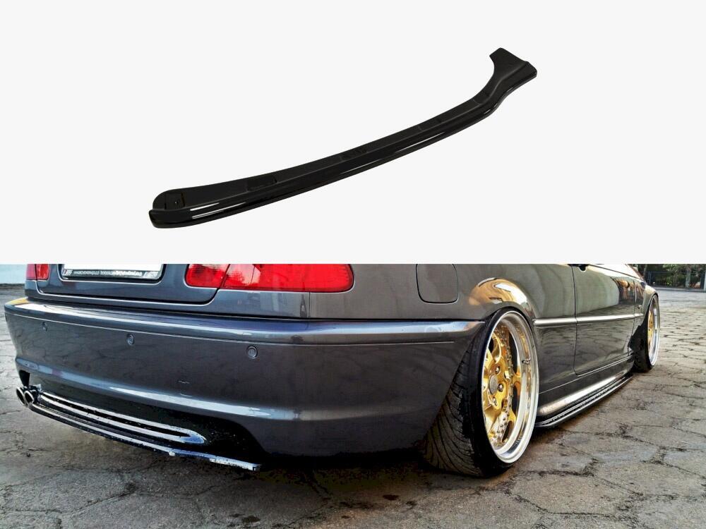 Central Rear Splitter BMW 3 E46 M-Pack Coupe