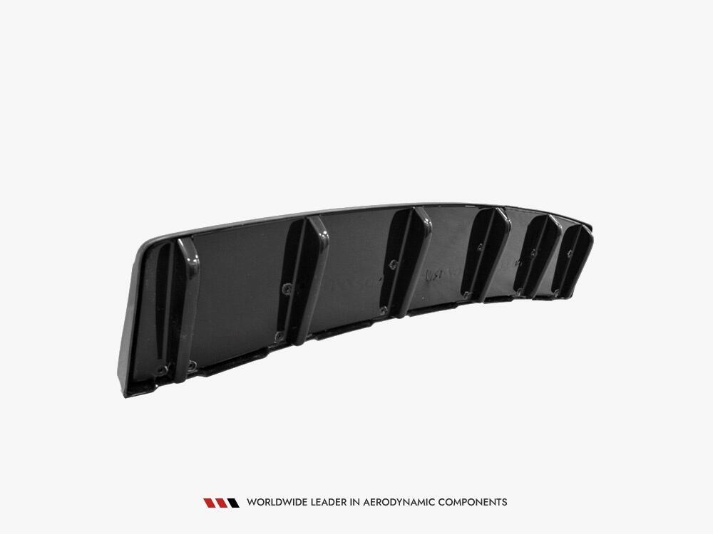 Central Rear Splitter (Vertical Bars) Audi S6 C7 Avant
