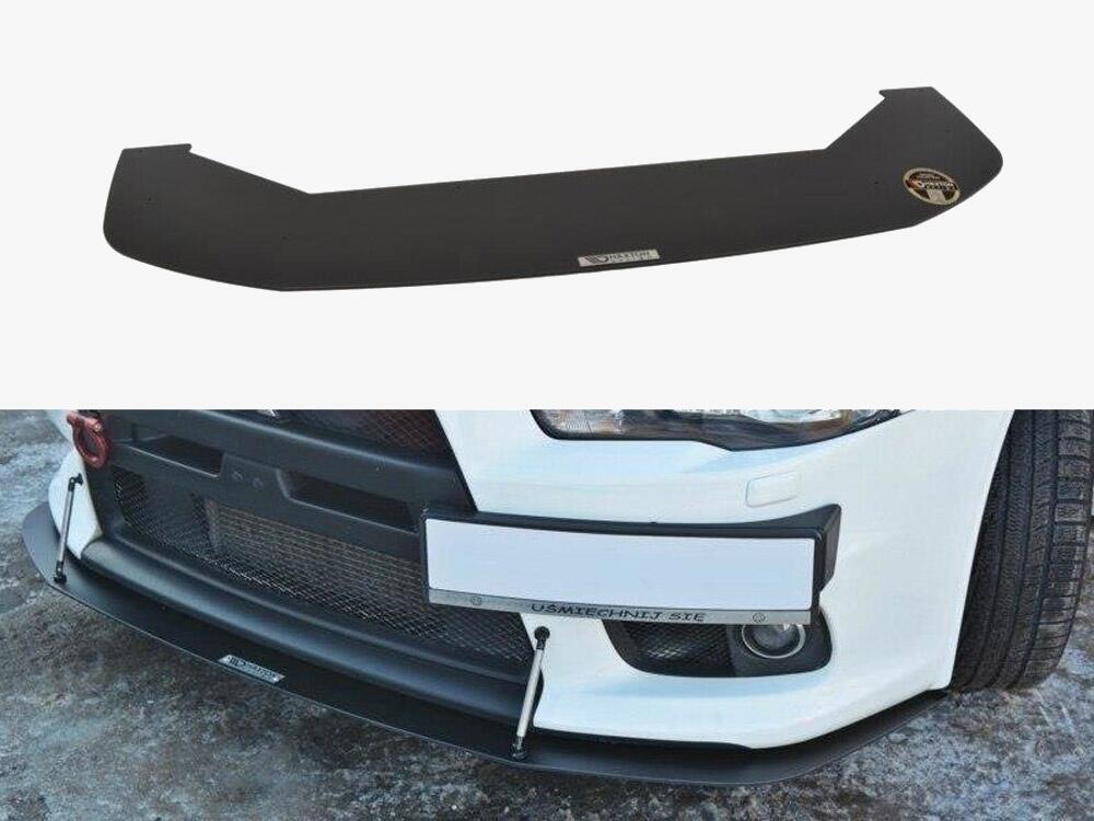 Front Racing Splitter V.2 Mitsubishi Lancer EVO X (2005-2017)