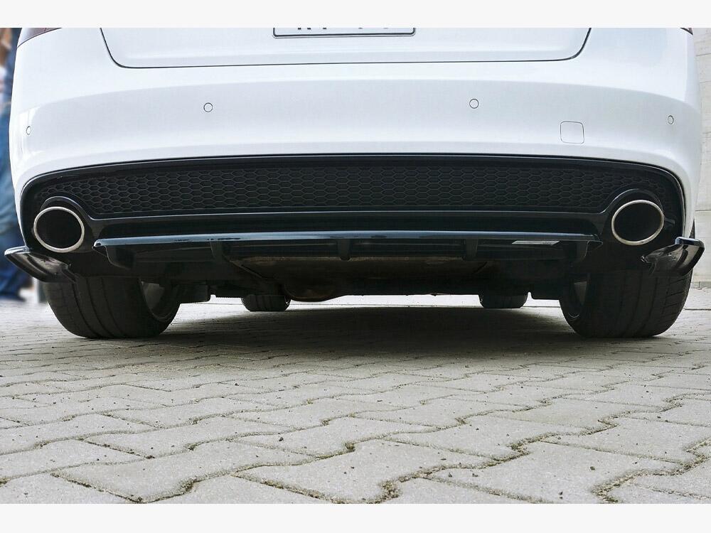 Rear Splitter (Vertical Bars) Audi A5 S-Line 8T Facelift