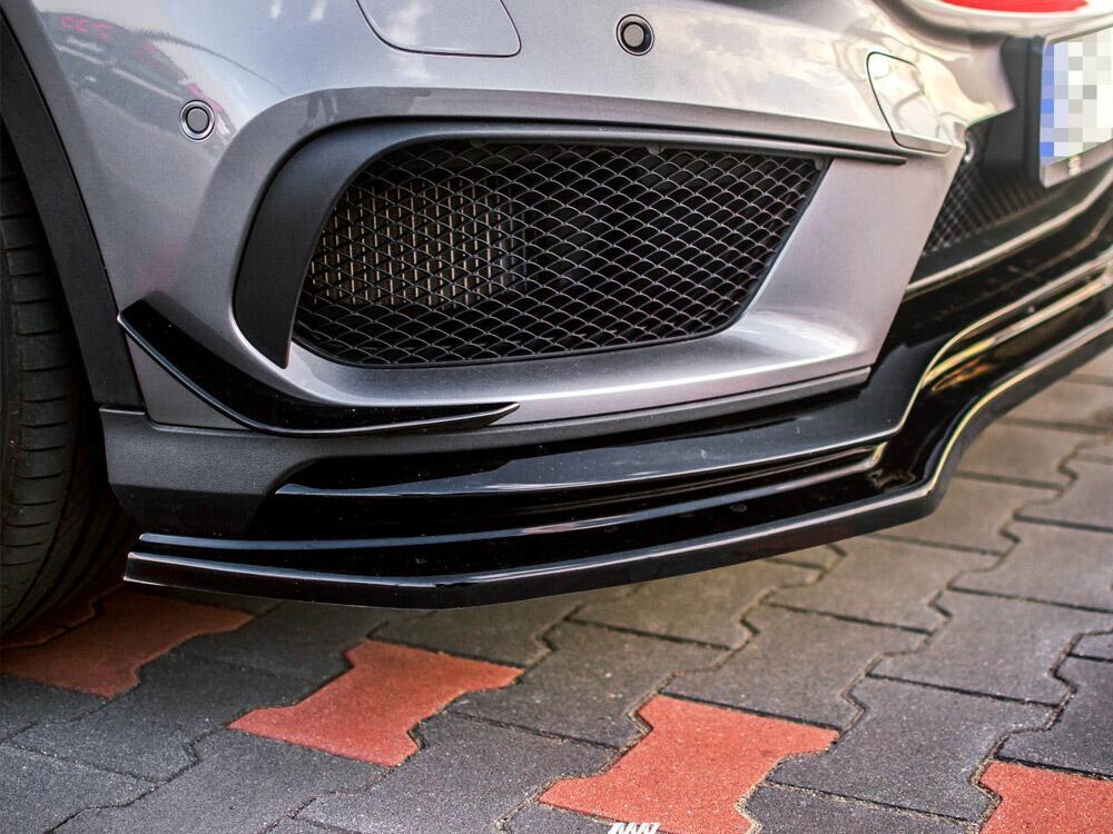 Front Splitter Mercedes-benz GLA 45 AMG SUV (X156) Pre-facelift (2014-2017)