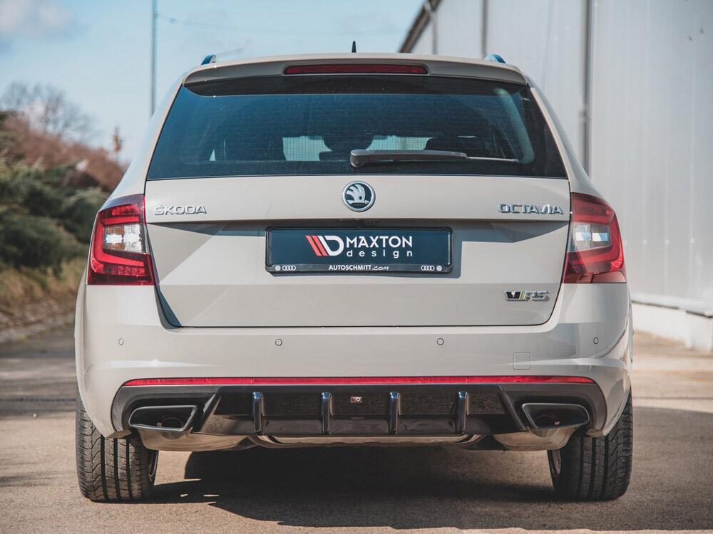 Rear Valance V.1 Skoda Octavia VRS MK3/ MK3.5 Hatchback / Estate