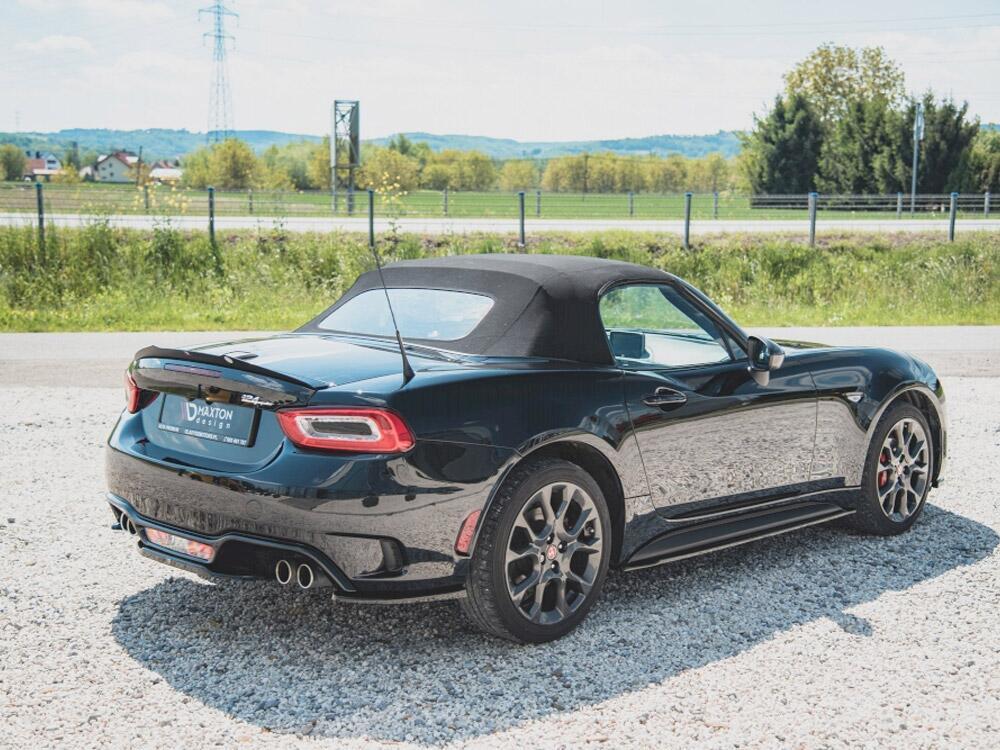 Rear Side Splitters Abarth 124 Spider