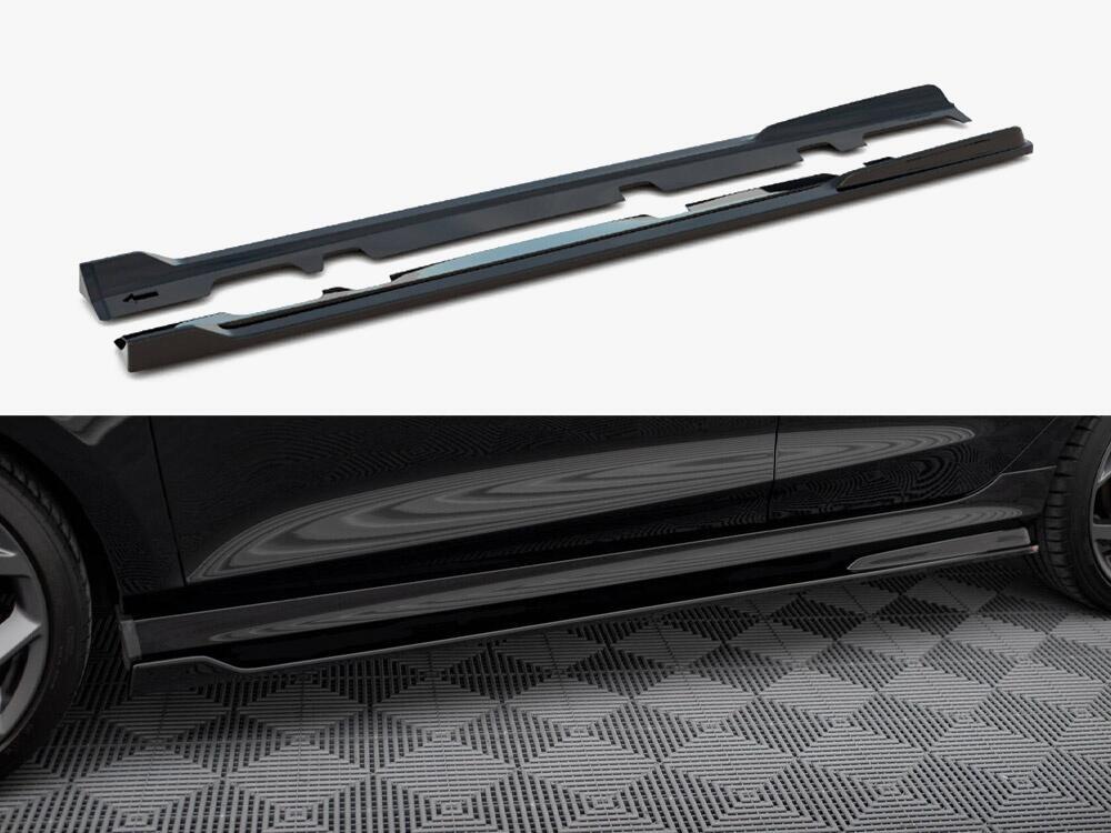 Side Skirts Diffusers V.3 Ford Fiesta Mk8 ST / ST-Line
