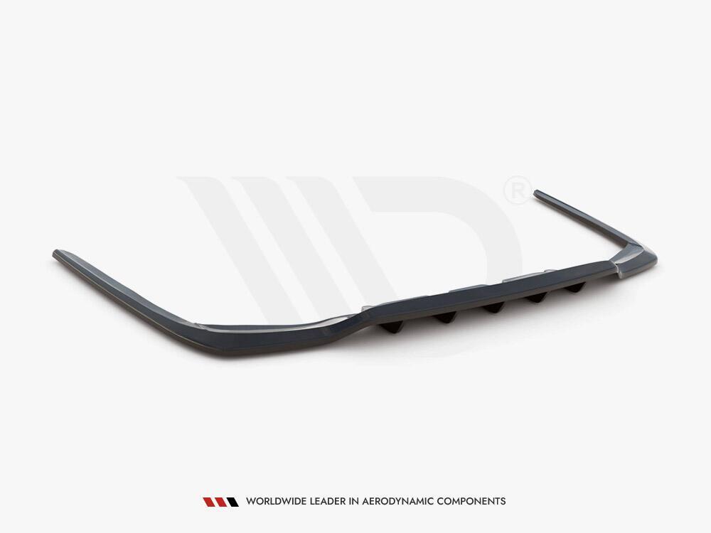 Rear Splitter (Vertical Bars) Lexus LS Mk4 Facelift