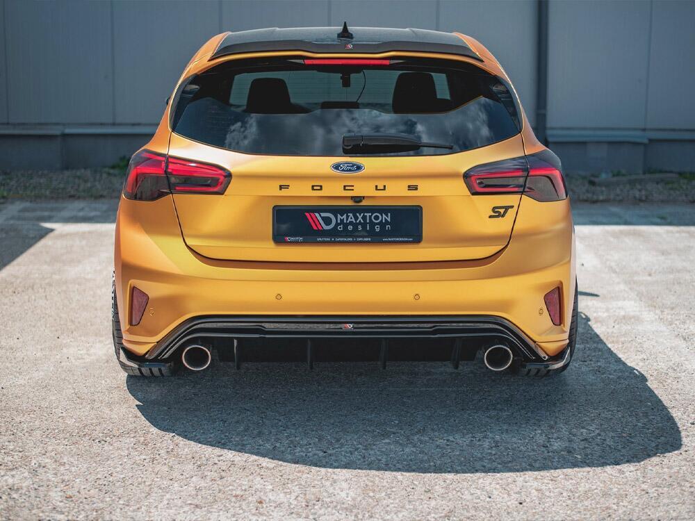 Rear Side Splitters V.3 (For rear valance v.2) Ford Focus Hatchback ST Mk4