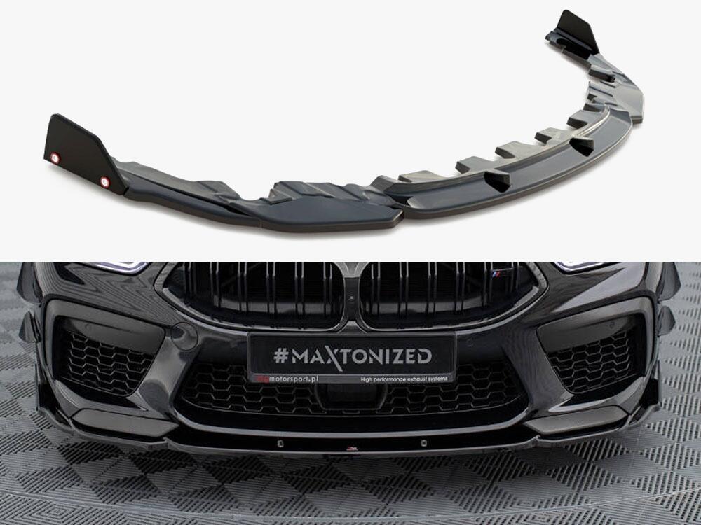 Front Splitter V.1 + Flaps BMW M8 Gran Coupe F93 / Coupe F92
