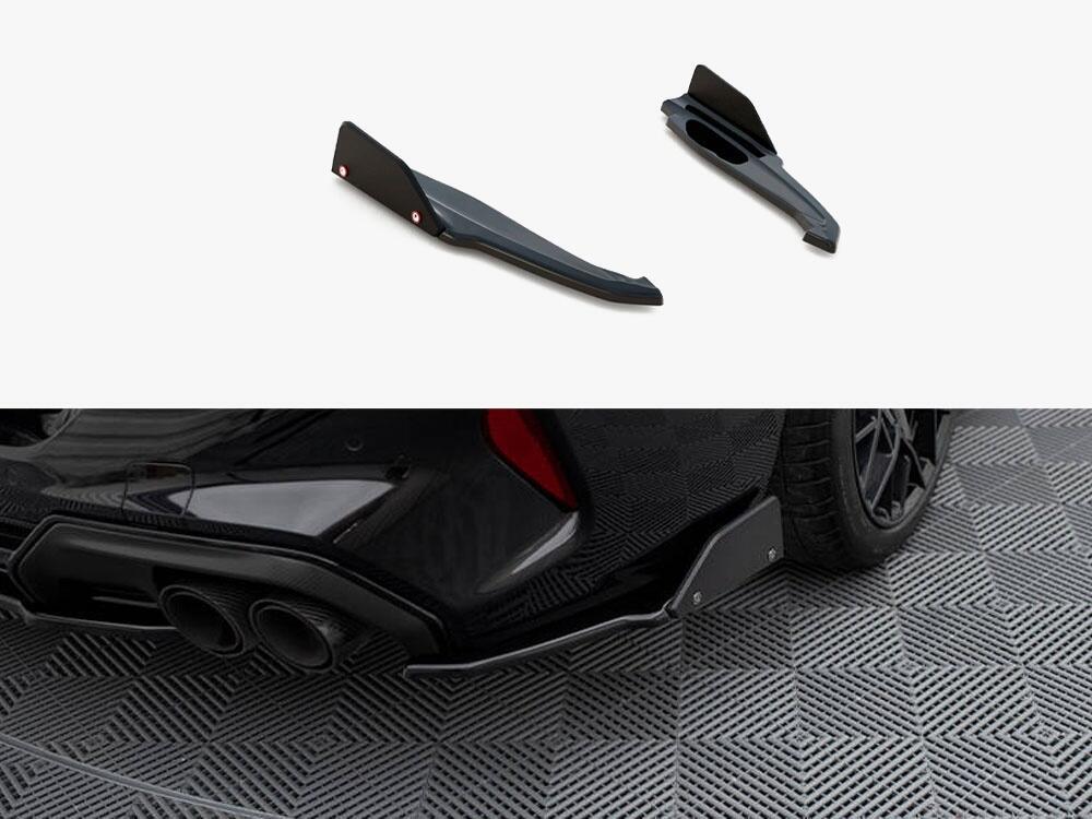 Rear Side Splitters V.1 + Flaps BMW M8 Gran Coupe F93