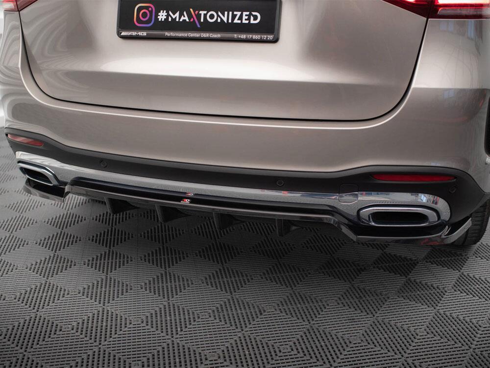 Rear Splitter (Vertical Bars) Mercedes-Benz GLE SUV AMG-Line W167 / W167 Facelift
