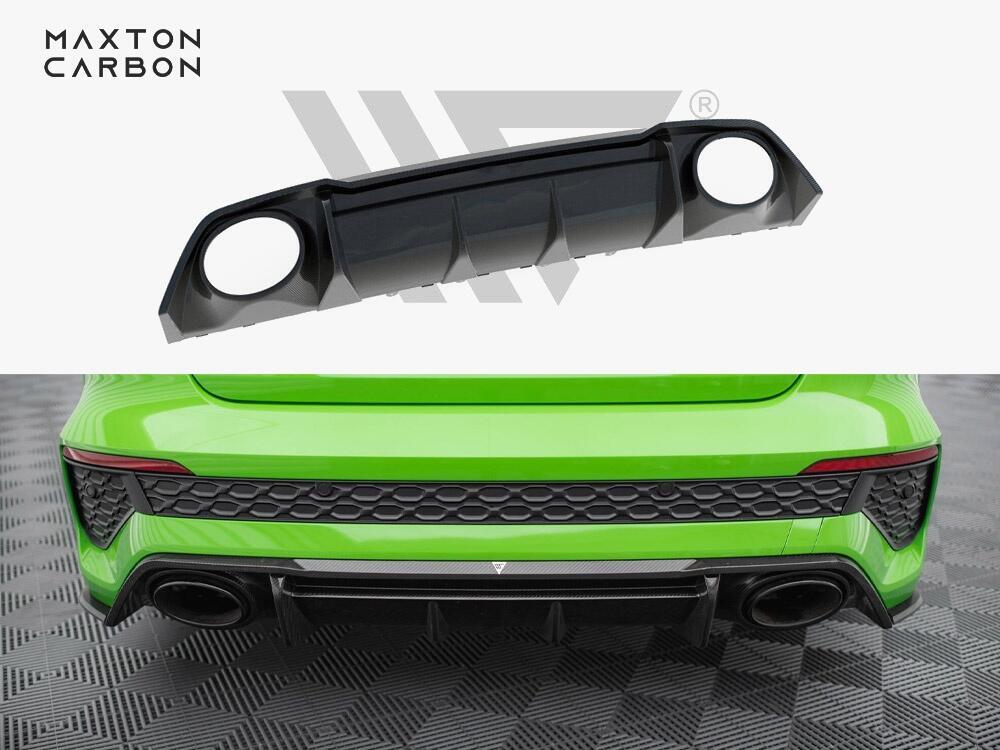 Carbon Fiber Rear Diffuser Audi RS3 8Y