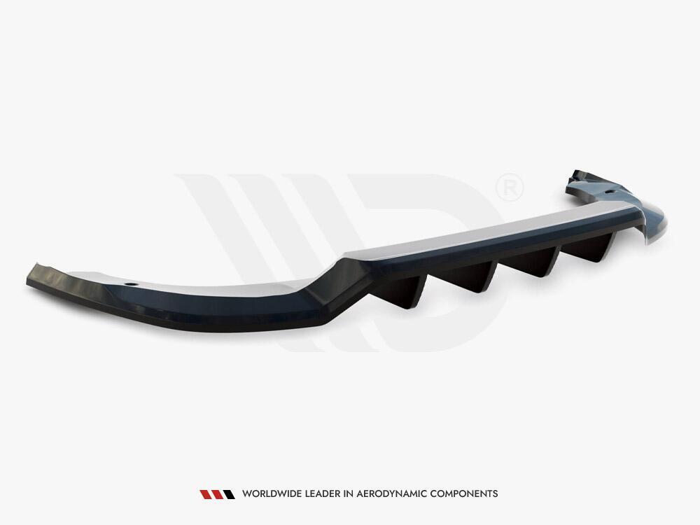 Rear Splitter (Vertical Bars) Skoda Kodiaq Sportline Mk1 Facelift
