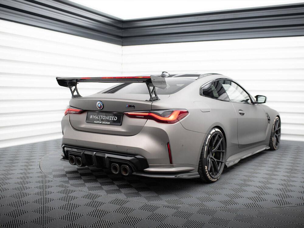 Carbon Spoiler With External Brackets Uprights + LED BMW M4 G82 / G82 Facelift / M440i / 4 M-Pack G22 / G22 Facelift