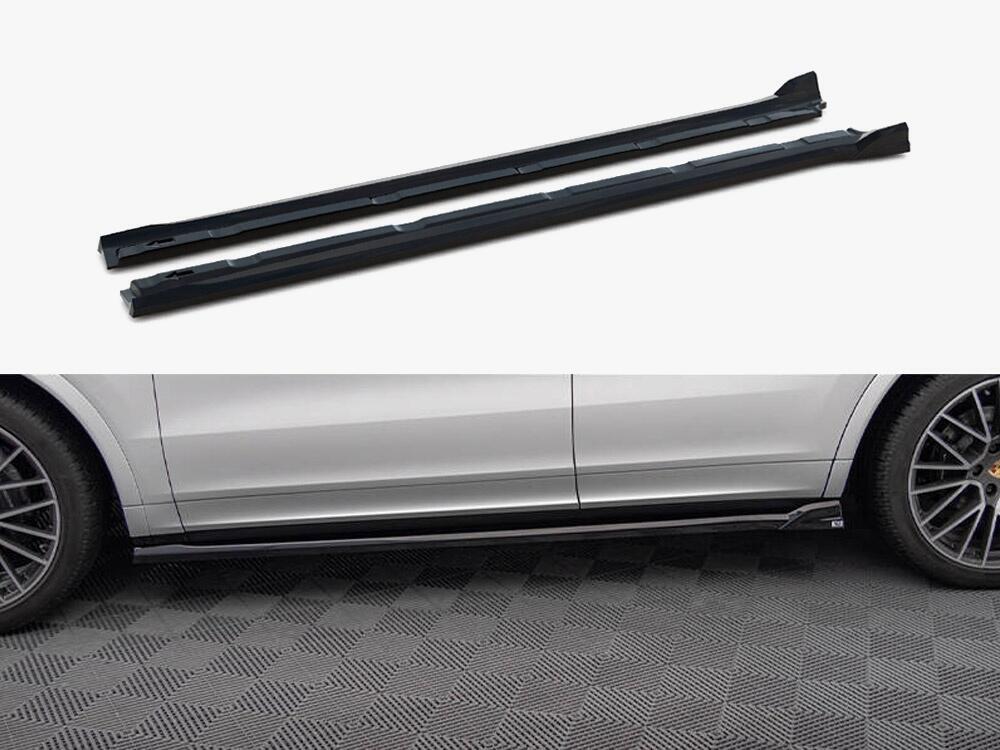 Side Skirts Diffusers Porsche Cayenne Coupe / SUV Mk3