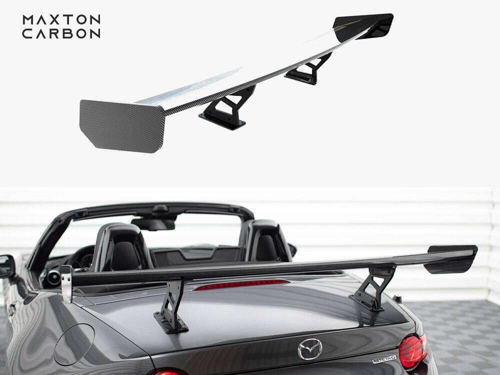 Carbon Spoiler With Internal Brackets Uprights Mazda MX-5 ND (Mk4)
