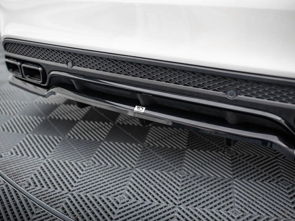 Rear Splitter (Vertical Bars) Mercedes-AMG C63 Sedan / Estate W205 / S205