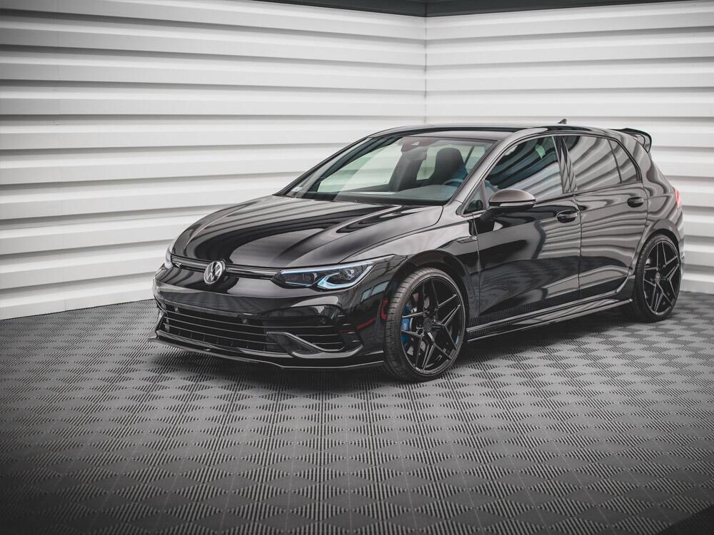 Front Splitter V.3 VW Golf R Mk8 TEXTURED