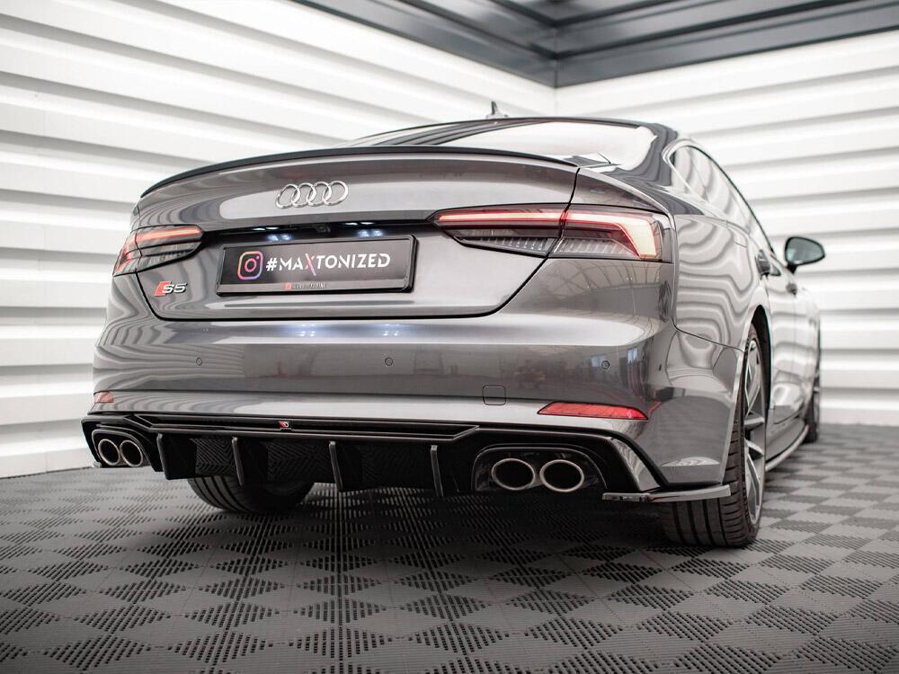 Rear Side Splitters Audi S5 Coupe / Sportback F5