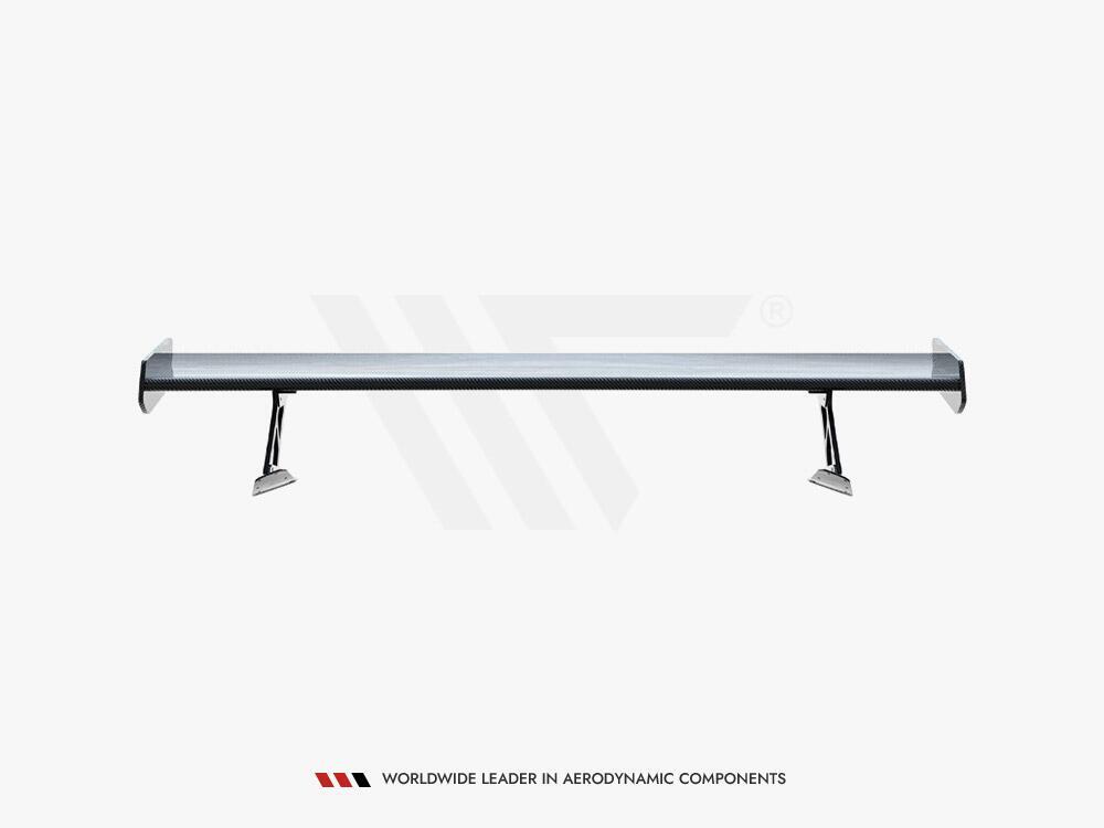Carbon Spoiler With External Brackets Uprights + LED Toyota GR86
