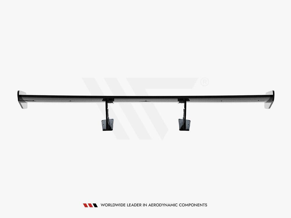 Carbon Spoiler With Internal Brackets Uprights V.1 Porsche 718 Cayman GTS 982c