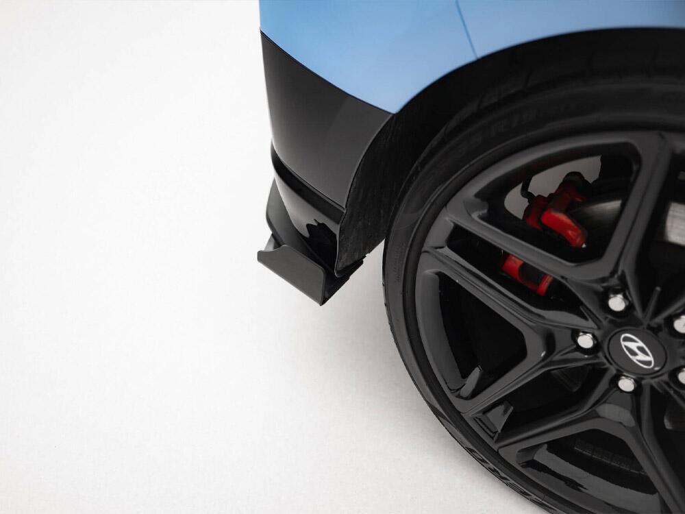 Street Pro Rear Side Splitters + Flaps Hyundai Veloster N Mk2