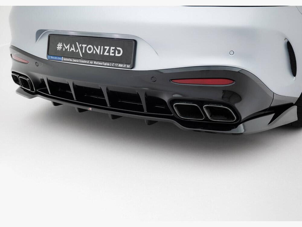 Rear Splitter (Vertical Bars) V.2 Mercedes-AMG GT 63 / 55 / 63 S E Performance C192