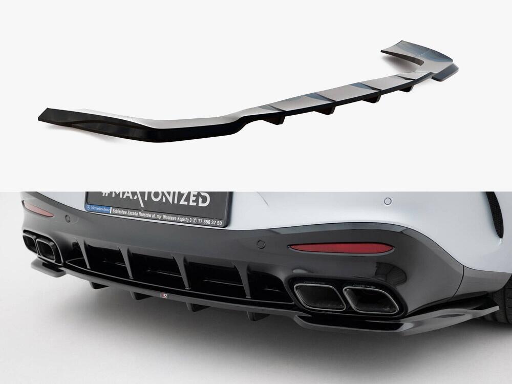 Rear Splitter (Vertical Bars) V.1 Mercedes-AMG GT 63 / 55 / 63 S E Performance C192