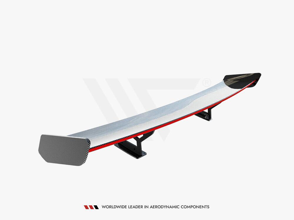 Carbon Spoiler With Internal Brackets Uprights + LED Mercedes-Benz CLA Coupe C118 / C118 Facelift